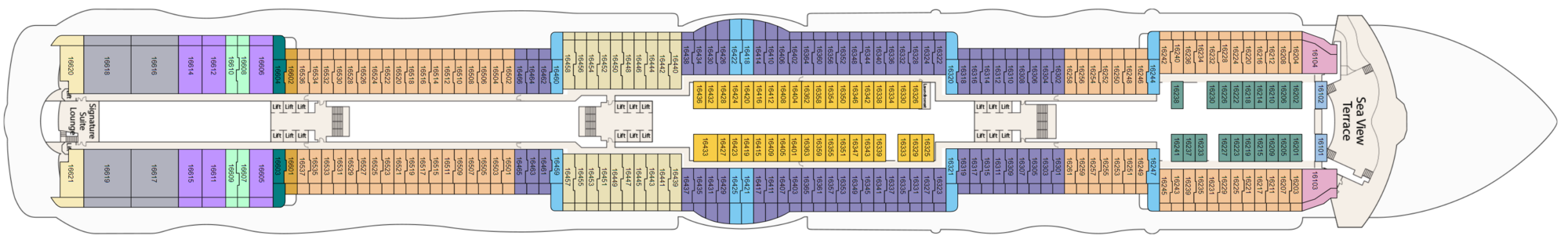 Deck 16 plan